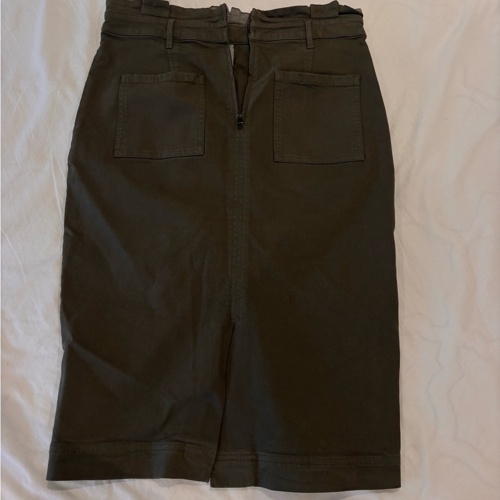 Banana Republic Olive Green Skirt